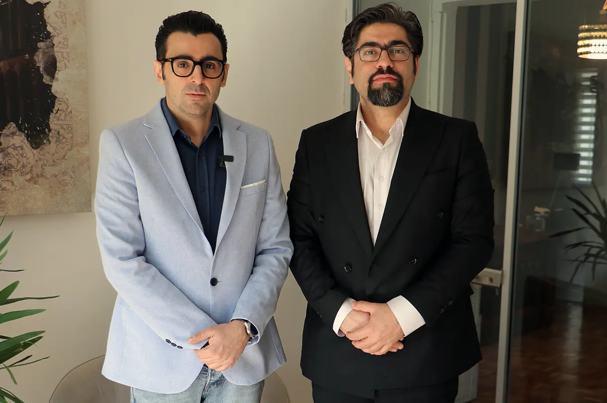 سید حمیدرضا عظیمی و رامین مجیدفر